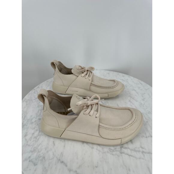 Ecco 2nd Cosmo Casual Shoe Sneaker Limestone Men’s 8 - 8.5 NEW - Picture 2 of 9